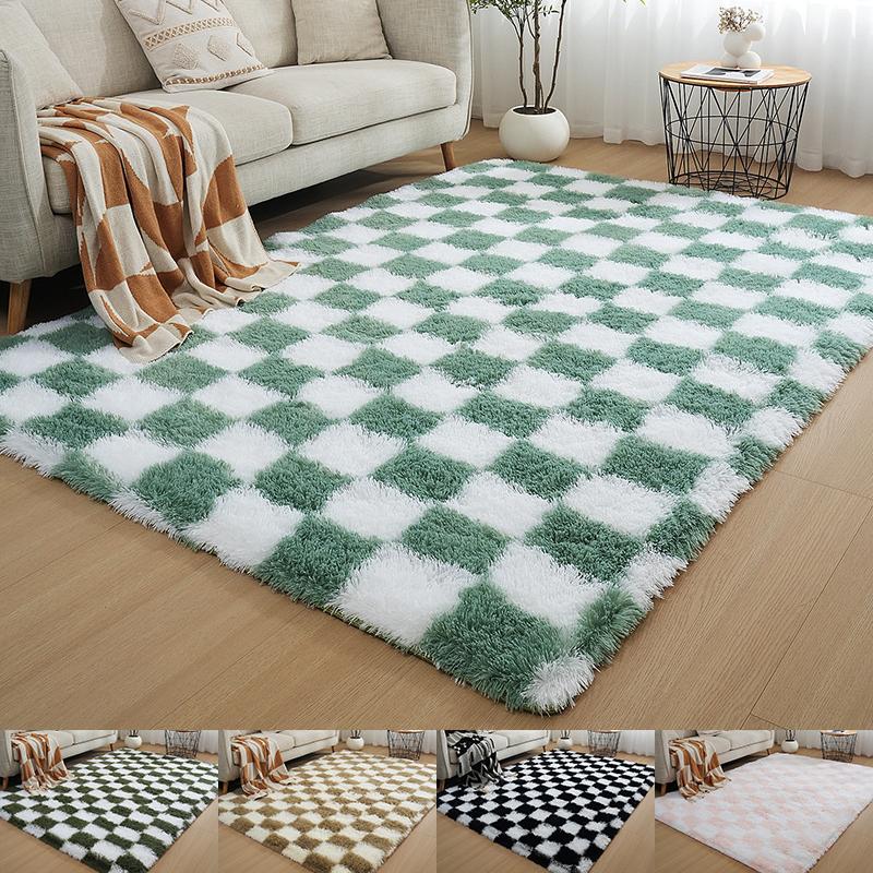 Большие ворсистые ковры для спальни, супер мягкие плюшевые пушистые ковры, ковер для гостиной, нескользящий коврик для пола в помещении, пушистые ковры, домашний декор