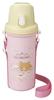 OSK Rilakkuma Mug Wide Made In Pink Bottle, 600ml, Mouth, One-Touch Opening, Japan, SC-600B,