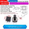 4-Pin Vertical Micro Touch Button Switch for Induction Cooker, 6x6x5mm SMD