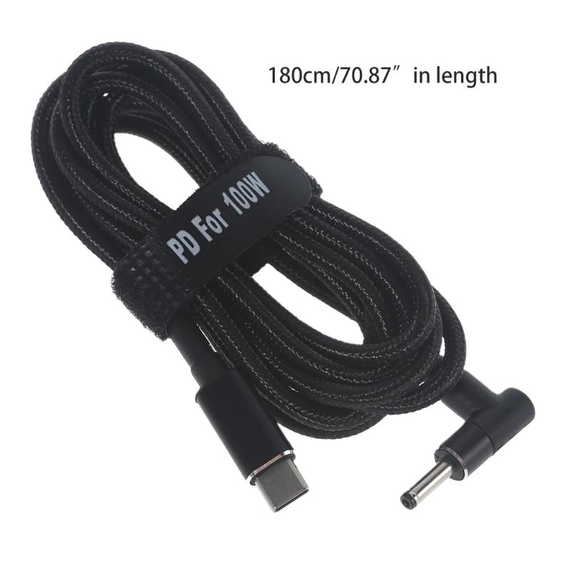 Кабель-триггер эмулятора PD USB Type C USB-C к для DC 18.5-20В 3.5x1.35мм штекер питания для ноутбука