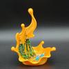 3D Printed Water Splash Trinket Holder Wave Shaped Earring Necklace Storage Dish  Bedroom