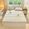New Washable Summer Cool Memory Form Mattress Cover Cartoon Style Bed Cover Fitted Sheet 120/150/180cm Single/full Size