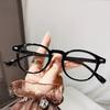 Для женщин - Модный и персонализированный стиль 601-2 Модные винтажные маленькие круглые солнцезащитные очки с защитой от синего света и бликов
