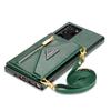 Кошелек на молнии для Samsung Galaxy S23 S22 S21 FE Note 20 Ultra S25 S24 Plus A52 A52s A53 чехол держатель для карт ремешок через плечо кожа