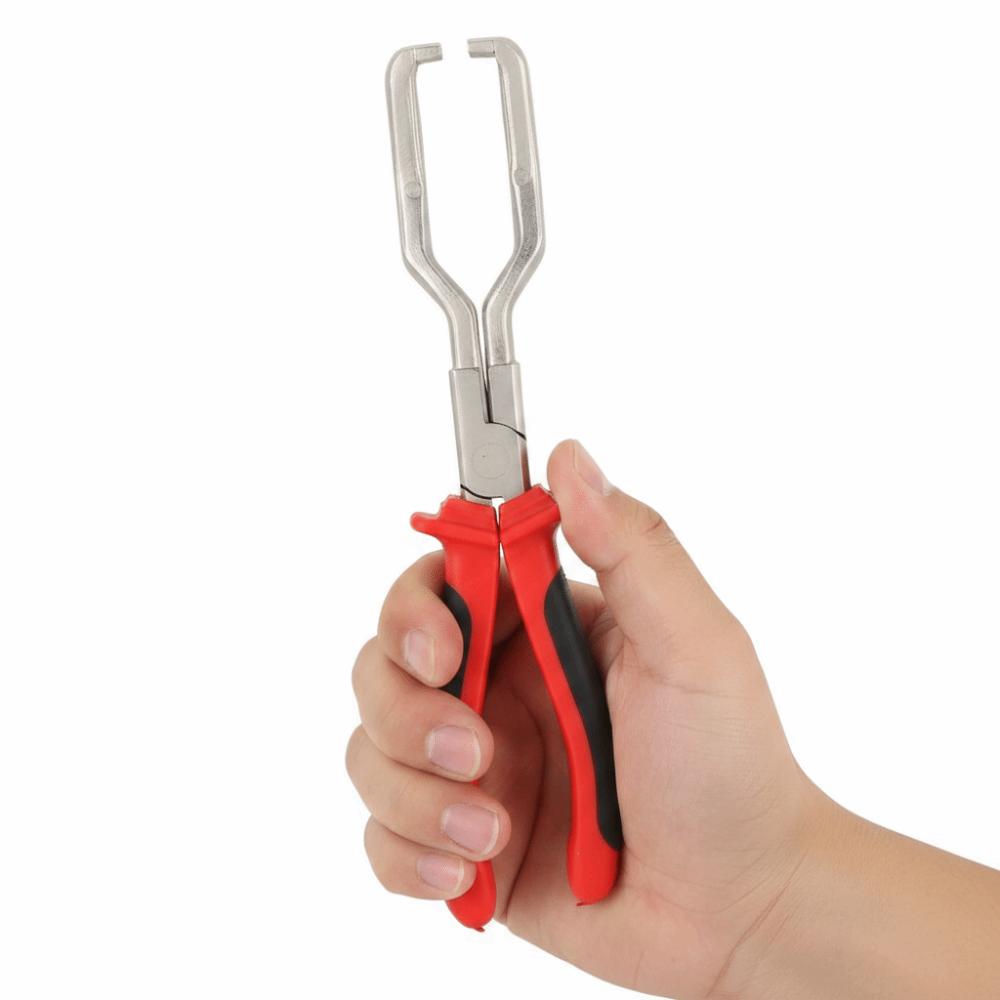 Ergonomic Electrical Disconnect Pliers Stainless Steel Fuel Pipe Plier Pipe Clip Repair