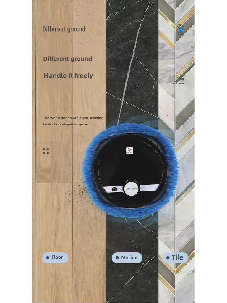 Умная электрическая швабра и сушилка для пола двойного назначения для сухой/влажной уборки