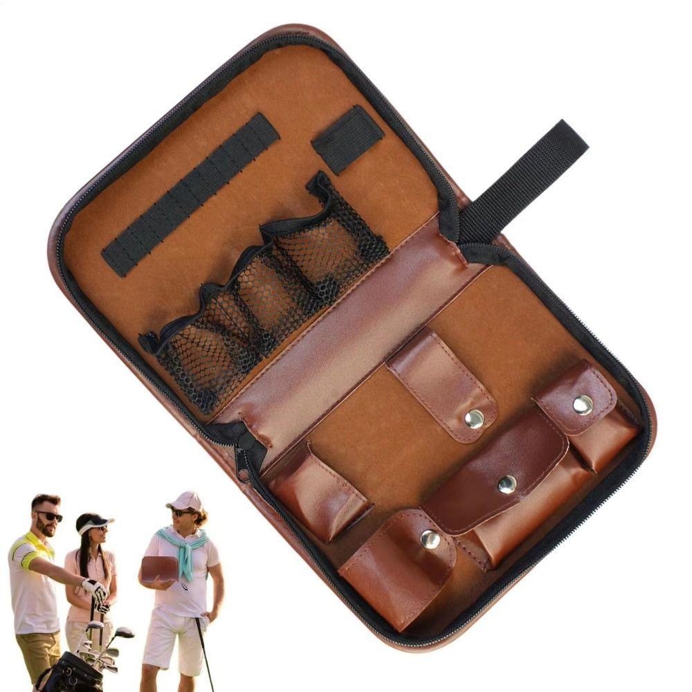 Light Weight Golf Tool Bag Multi Functional Golf Accessory Handbag Hiking Camping