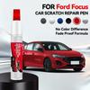 Для Ford Focus 1998-2025 C170 C307 C346 C519 Ремонтная ручка для краски Подкраска Удаление царапин DIY Автоаксессуары Черный Белый Красный Синий