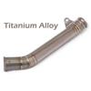 BDJ DUKE 690 Exhaust Pipe Motorcycle Slip-On Mid Pipe Exhaust Muffler Escape Pipe Middle Pipe For KTM DUKE690 2012-2017 2013