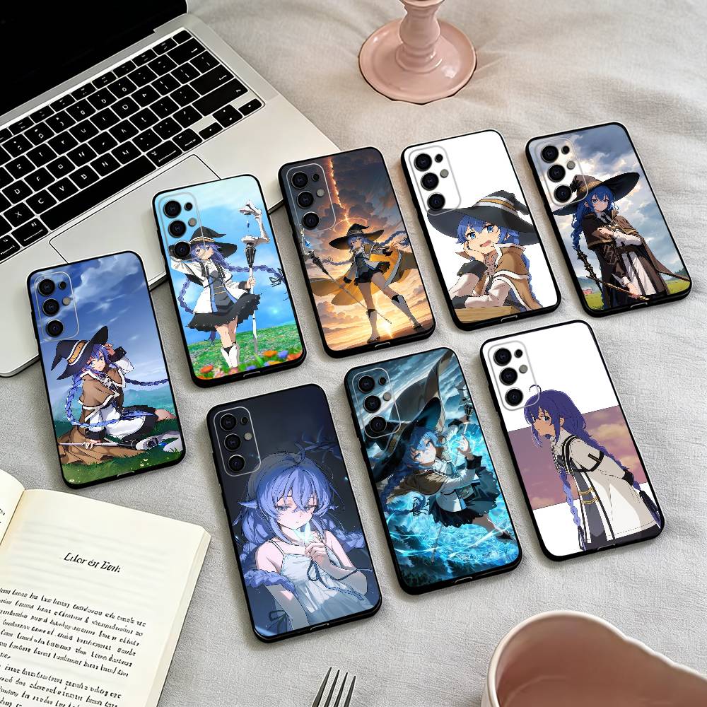 Чехол для телефона Mushoku Tensei Roxy-y (комикс) для Samsung S25, S24, S21, S22, S23, S30, Ultra, S20, Plus, Fe, Мягкий силиконовый черный чехол
