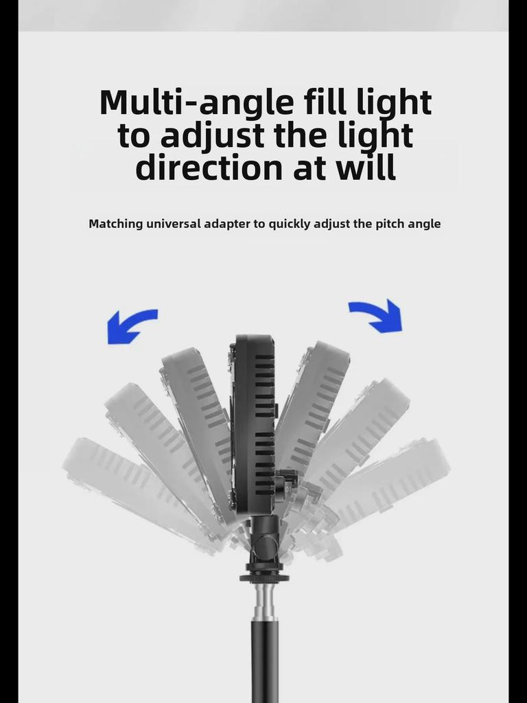 Портативный заполняющий свет LED600/800 для студии, фотосъемки, съемок видеороликов влиятельных лиц и создания портретов.