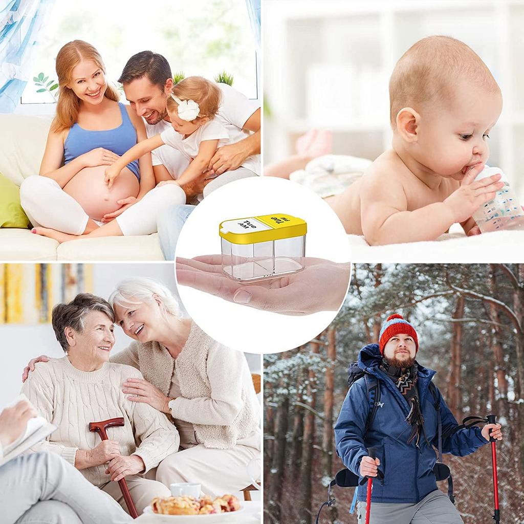 Отсек для менеджера путешествий, влагозащищенный небольшой ящик, портативный контейнер для хранения, ящик для ежедневного хранения