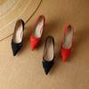 Red Black Women Pumps High Heel Small Big Size 32 48