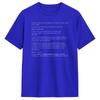 Unisexs Blue Screen of Death Error Tshirt Computer Crash PC T Shirts Tops Summer Streetwear Crewneck Harajuku Casual Tee Shirt