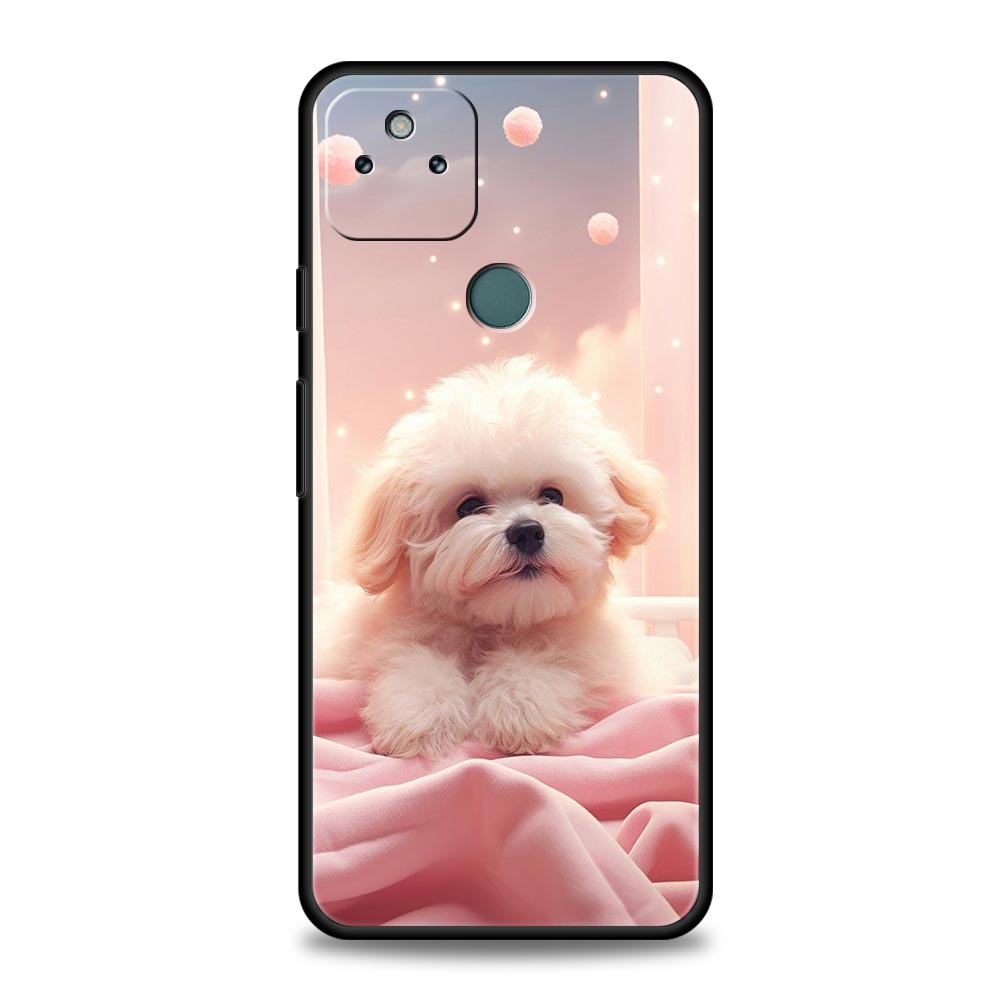 Cute Little Dog Phone Case Cover for Google Pixel 10 9 8 7 6 9A 8A 7A 6A Pro Shockproof Soft TPU 10 Pro XL Shell Fundas Capa Bag