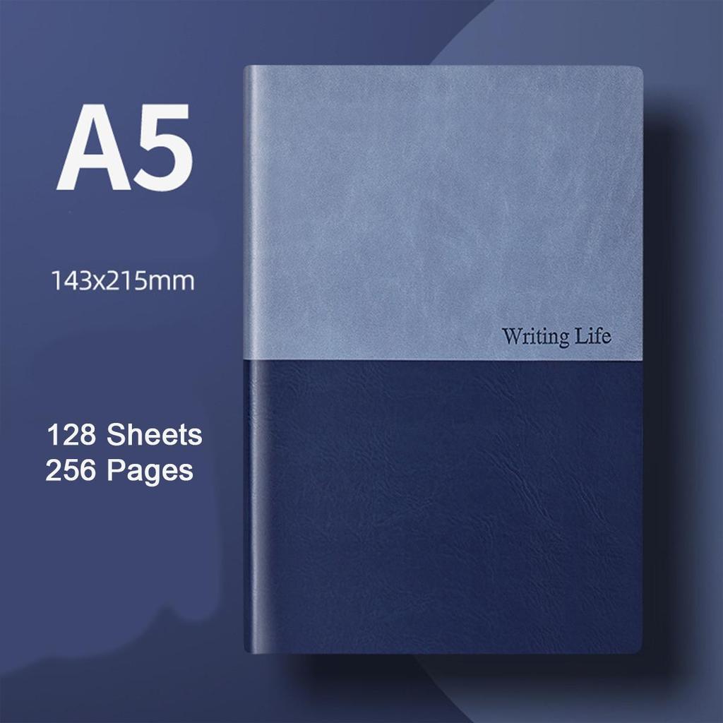 (Возможна гравировка логотипа) Мягкая кожаная тетрадь для школьников формата А5, дневник, рабочая тетрадь, журнал для записей деловых встреч, заметки по предметам, справочник