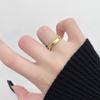 2024 Vintage Silver Statement Ring: Elegant, Wide Design for Women - A Luxurious, Trendy Accessory