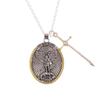 Catholic Patron Saint Pendant Michael St. Michael The Archangel Pendant Necklace