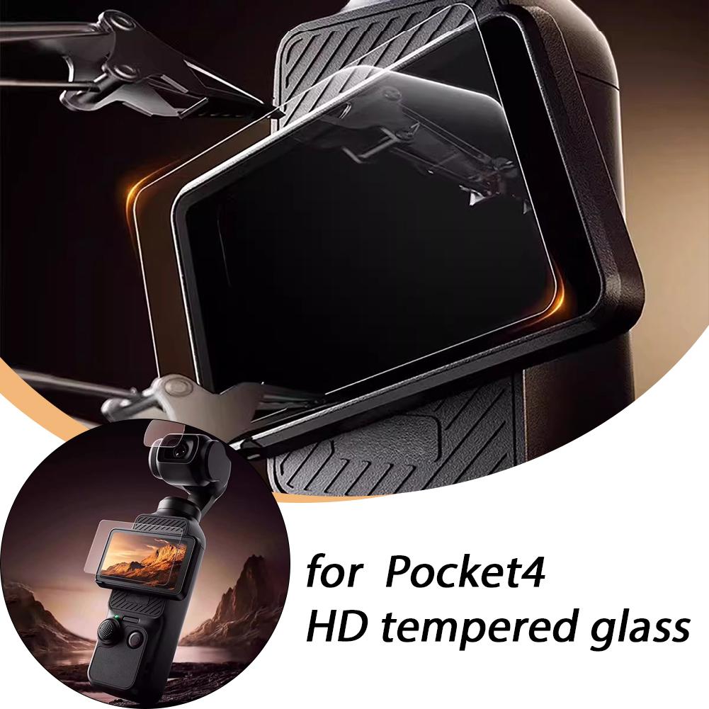 Для DJI Pocket4 Высококачественная Закаленная Пленка AR Антибликовый Экран Камера-Стабилизатор Пленка Крепление Аксессуары