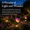 Summer Outdoor Decor Solar Butterfly Garden Stake Lights, Metal Decorative Stakes, IP65 Waterproof LED Landscape Lights for Yard Lawn Patio