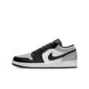 Jordan Air Jordan 1 Low Винтажные Баскетбольные Кроссовки Унисекс Черно-Бело-Серые DC0774-101(Team577-1.0)