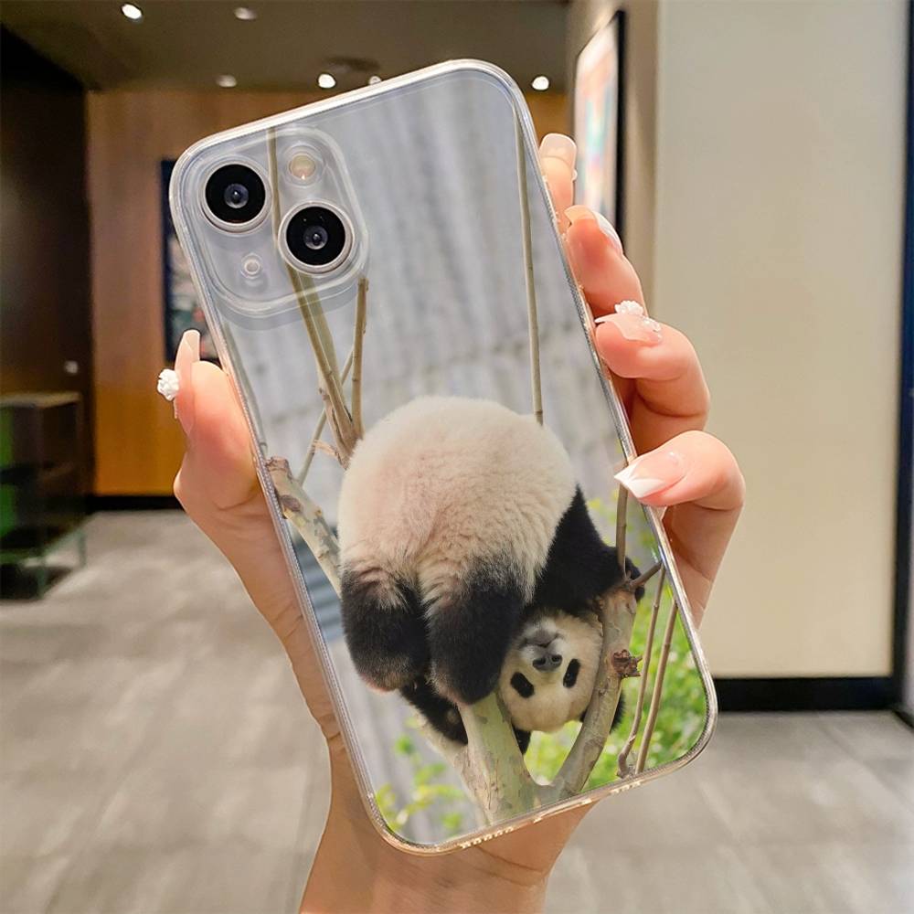 Fubao panda Phone Case For iPhone 17 16e 16 15 14 13 12 11mini Pro Max X XR XSMAX 8 7 Air Plus Soft Cover
