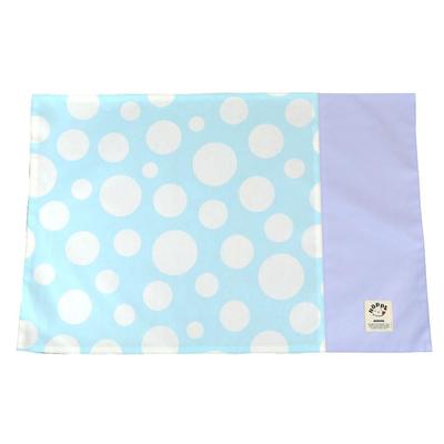 Салфетка для столовых приборов Baby Blue Dot, школьная парта, размер салфетки, салфетка для начальной школы, по дороге в школу, подготовка к поступлению, школьный обед, большой