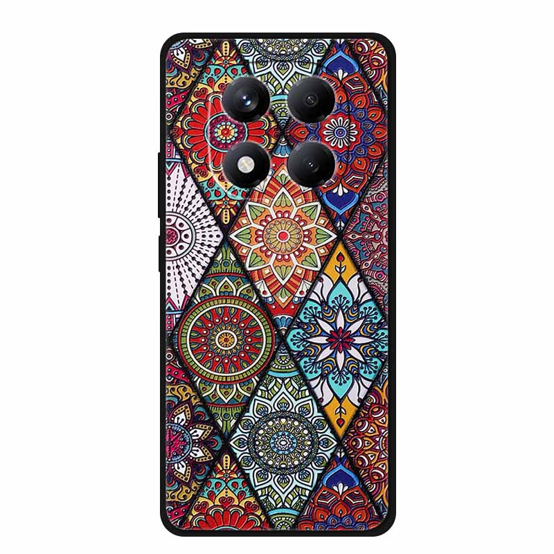 3D Цветочный тисненый чехол для Redmi Note 15 5G (Китай) Чехол Мягкий Силиконовый Чехол Для Телефона Для Note 15 5G Для Китая Чехлы Оболочка Coque