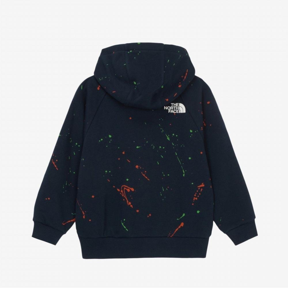The North Face Детская толстовка на молнии Kids Nm5pr54u Темно-синяя