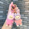 Креативный мультяшный холщовый бархатный брелок, большой, для пары, милый, подвеска для рюкзака, кукла, подарок