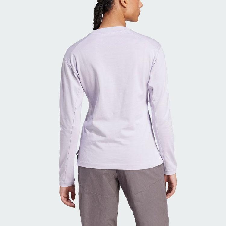 Adidas Drop Shoulder Sleeve T Shirt Women's Silver IN4620