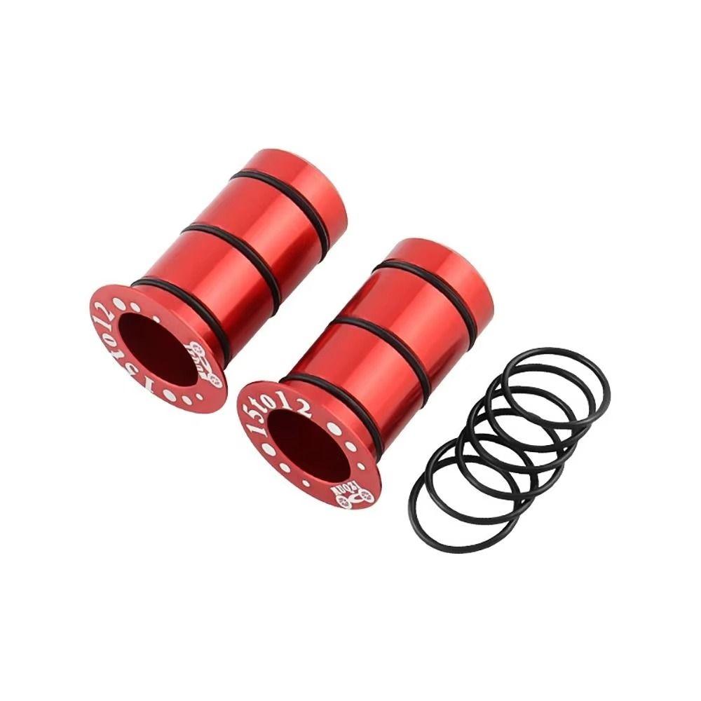 2Pcs with Spare Sealing Ring Thru Axle Side Cover Adapter Bike Hub Thru Axle