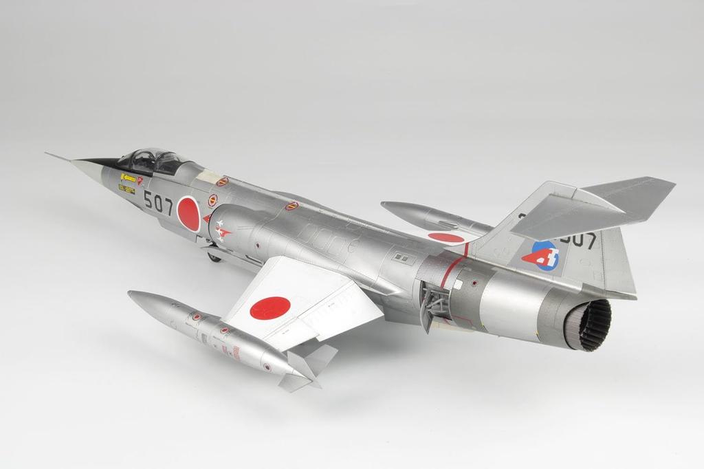 Platts Air Force Starfighter Battle 1980 205th Squadron Plastic Model 1/48 Self-Defense F-104J "Glory" AE-41 (Airplane)