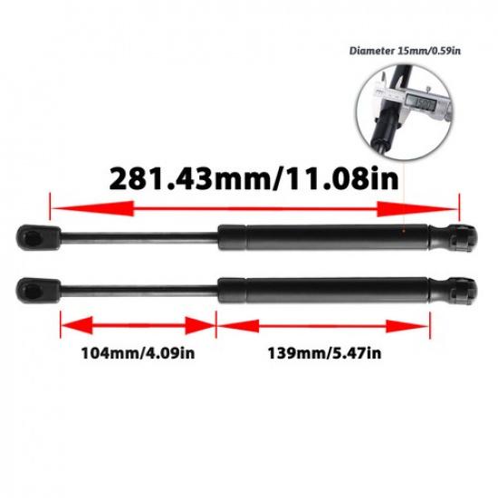 2 шт. Газовые упоры капота передние Lift Support для BMW 1/2/3/4 серии