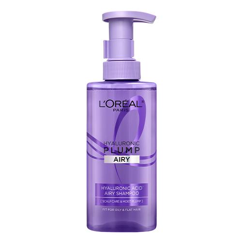 L'Oréal Paris Volume-Up Hyaluronic Acid Shampoo 440ml (+scalp brush)