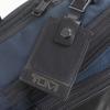 Great TUMI Briefcase BRAVO ALPHA Navy Nylon mens 232308NVY Used