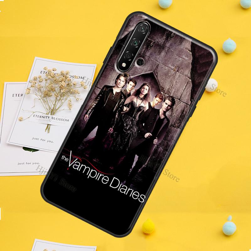 Чехол Дневники Вампира Для Huawei P30 P20 P40 P60 Pro P Smart Nova 9 5T Honor Magic 5 Lite X8 X9a 50 70 Чехол