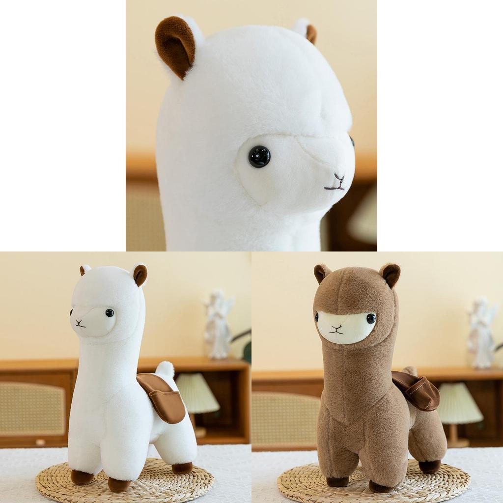 Alpaca Plush Toy With Pp Cotton Filling For Kids And Teens Perfect Gift Idea