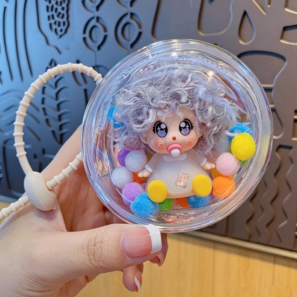 High-Quality PVC Sheep Keychain Smooth Burr-Free Surface Bag Pendant Animal Key Ring Backpacks