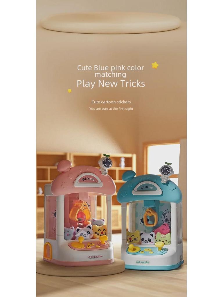 Mini Claw Machine Toy for Kids' Birthday – Perfect for 4-Year-Olds, Includes 3 Claw Grabs, Ideal Gift for Boys and Girls