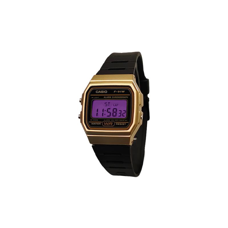 Casio Кастомизированные часы модифицированная серия фиолетовое зеркало серебристый пластиковый корпус водозащита для жизни A159W-N1DF модифицированный-Серебристый кварц A159W-N1DF