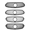 For Mercedes GLC X254 2025-2025 GT Style Front Grille Mesh ABS Gloss Black AMG Look Tuning Car Accessories Bumper Grill