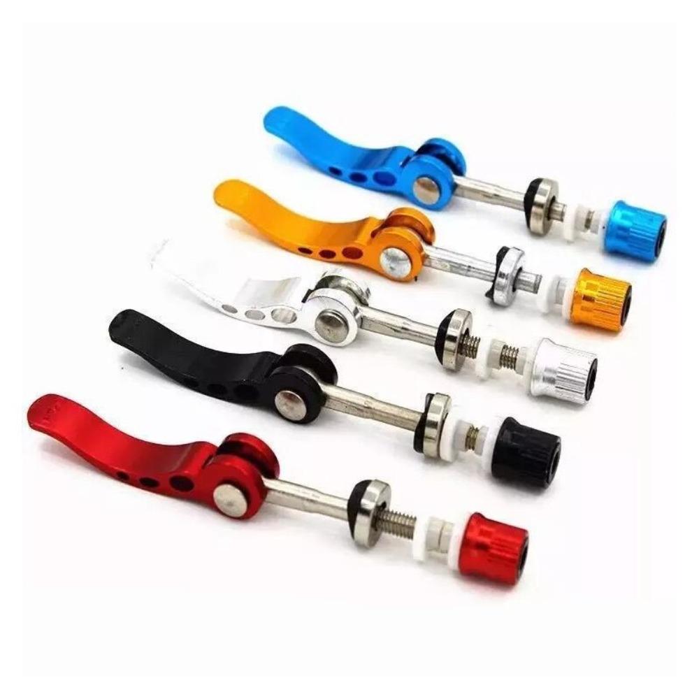 Quick Release Bike Seat Clamp Aluminum Zinc Zinc Alloy Seat Tube Clamp Quick Release Lever  Bicycle Parts