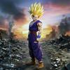 Последняя фигурка аниме Dragon Ball Сын Гоку Фигурки Супер Сайян Гоку Коллекция Статуэтка Модель Орнамент Комната Стол Игрушки Подарки