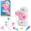 Just Play Peppa Pig Check Up Case Set with Carry Handle Doctor Kit 8 Piece with Stethoscope for Kids