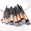 10Pcs Marble Makeup Brushes Tool Set Cosmetic Powder Eye Shadow Foundation Blush Blending Beauty Make Up Brush Maquiagem