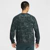 Men's Sweatshirt Nike Primary FW25 Therma FIT Swoosh Sweatshirt Men's Seaweed Green