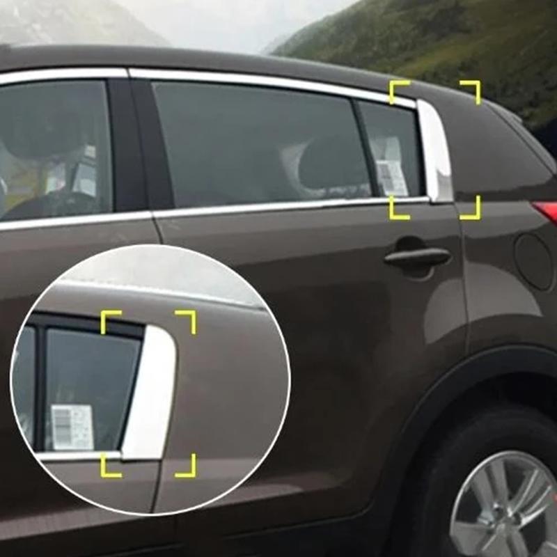 Хромированная крышка дверного ремня C для KIA Sportage 2011-2016 832703W010 832803W010