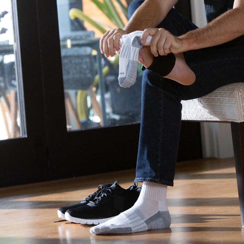 Copper Fit Health Uni Arch Relief Plus with Orthodontic Support Black Built-in