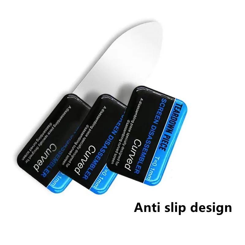 1-5 шт. 0,1 мм Планшет Мобильный телефон Изогнутый ЖК-экран Спуджер Инструменты для вскрытия и поддевания Ультратонкий Гибкий Металлический